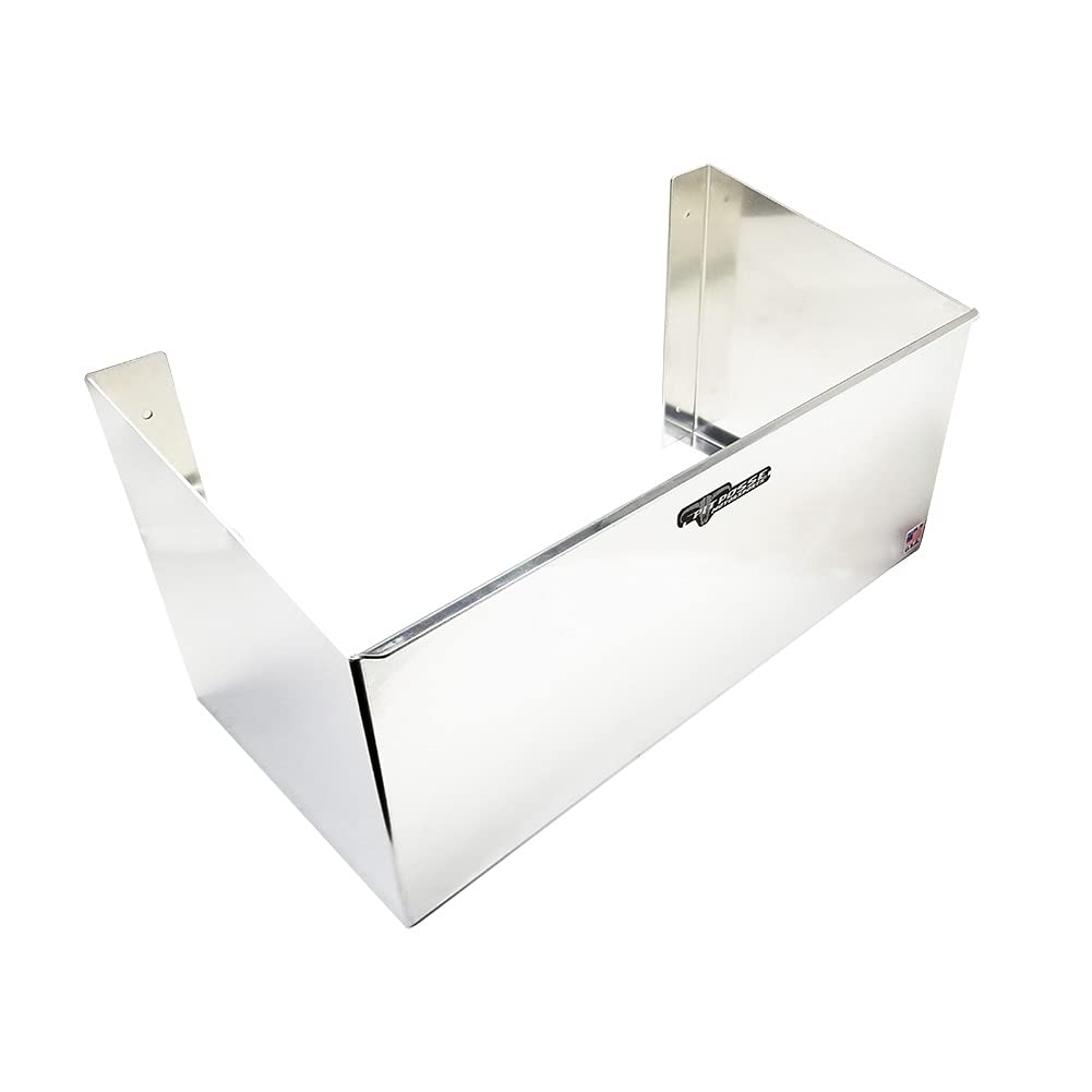Double Utility Fuel Jug Holder Storage Rack Shelf - Holds Two 5-Gallon Jugs - Anti-Rusting Aluminum U814779