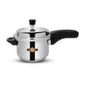 Orange Triply Stainless Steel Pressure Cooker 3L S38638