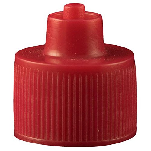 Red Luer Lock Bottle Cap 20-410, Bag of 100 R314639
