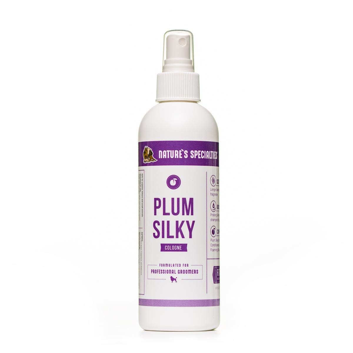 Plum Silky Dog Cologne 8 oz I805