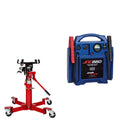 1000-Pound Air and Hydraulic Telescopic Transmission Jack and 1700 Peak Amp 12 Volt Jump Starter V835
