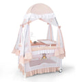 Pink 4-in-1 Portable Playard with Carry Bag G78195