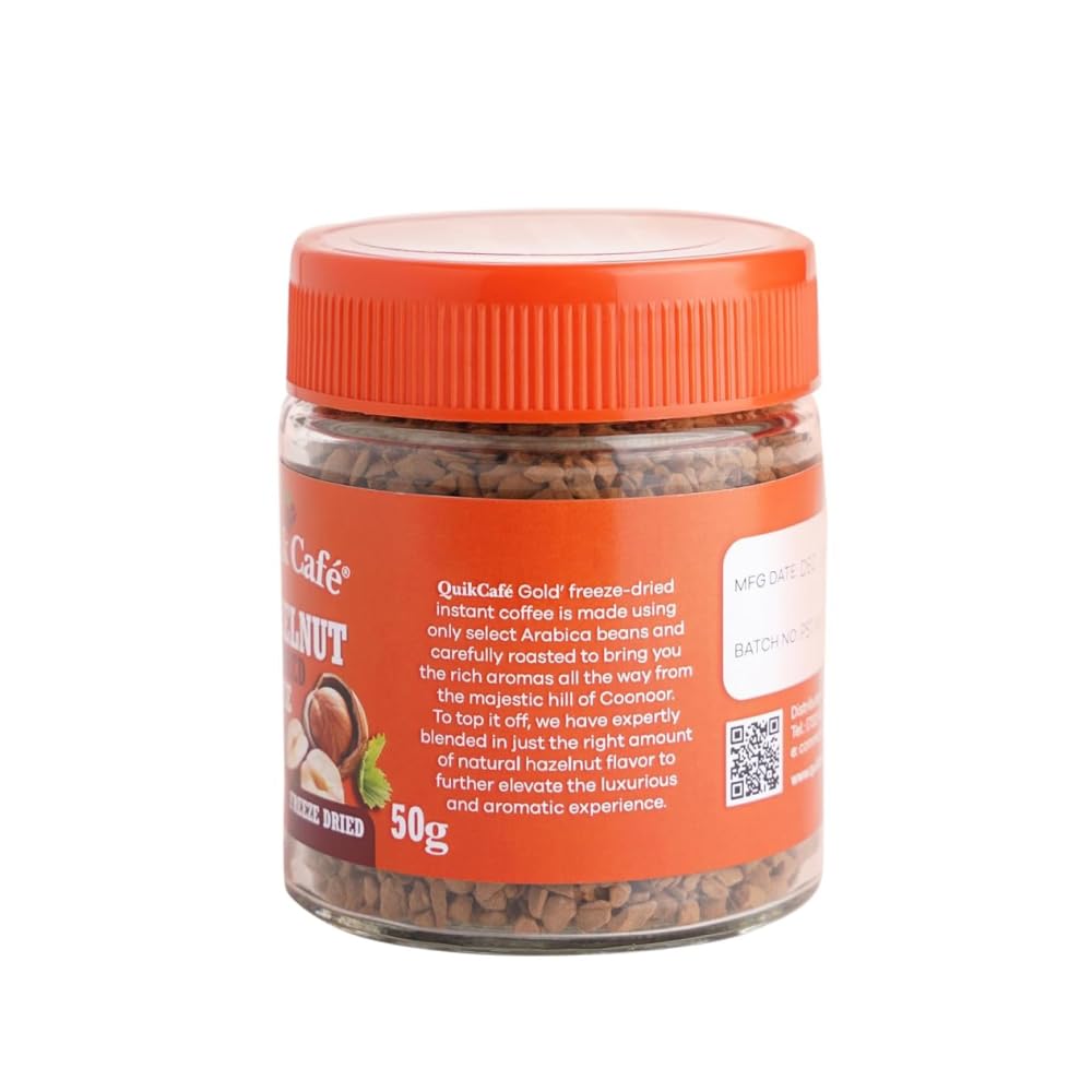 Hazelnut Freeze Dried Instant Coffee 1.76 oz N767