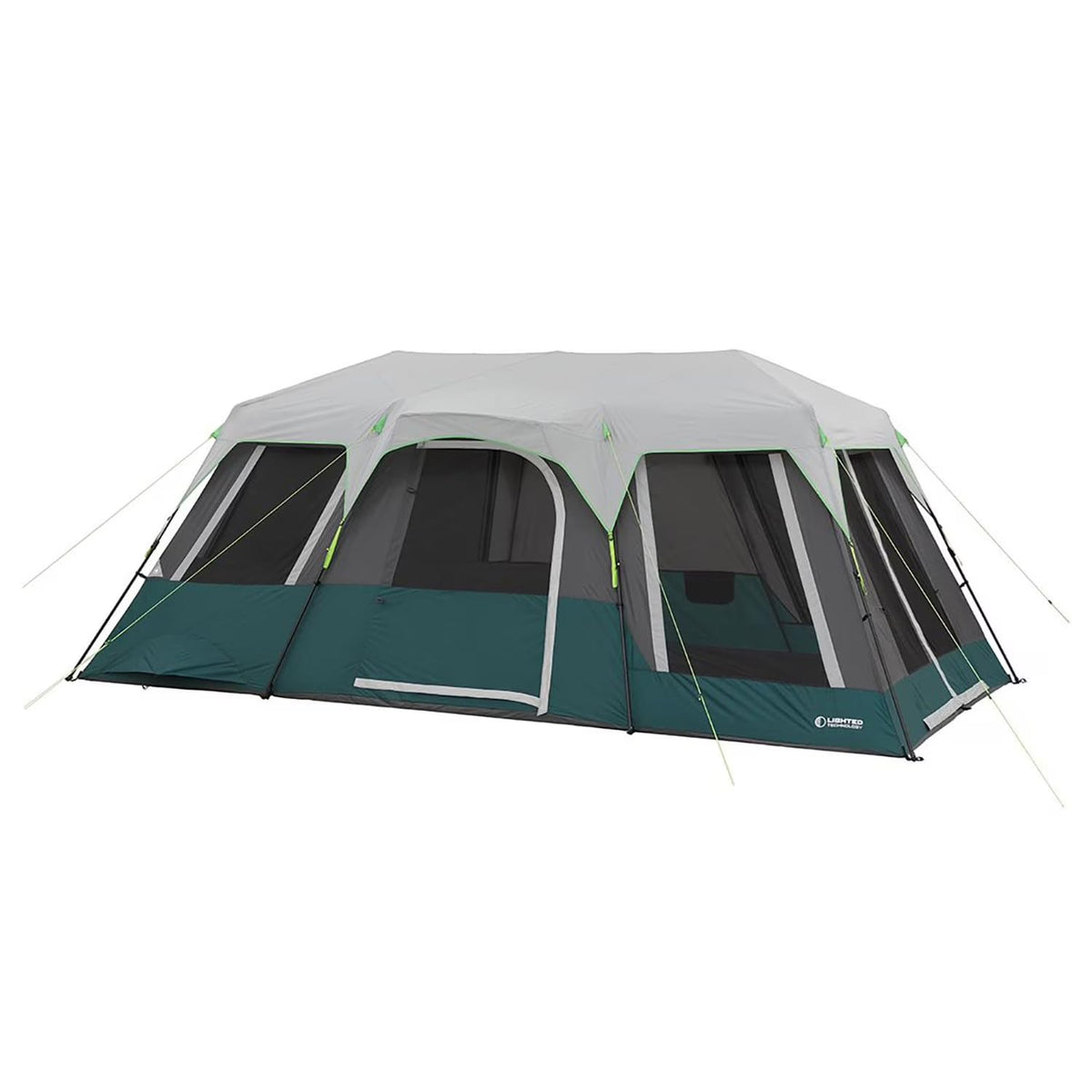 12 Person Lighted Instant Cabin Tent 18' x 10' M7986