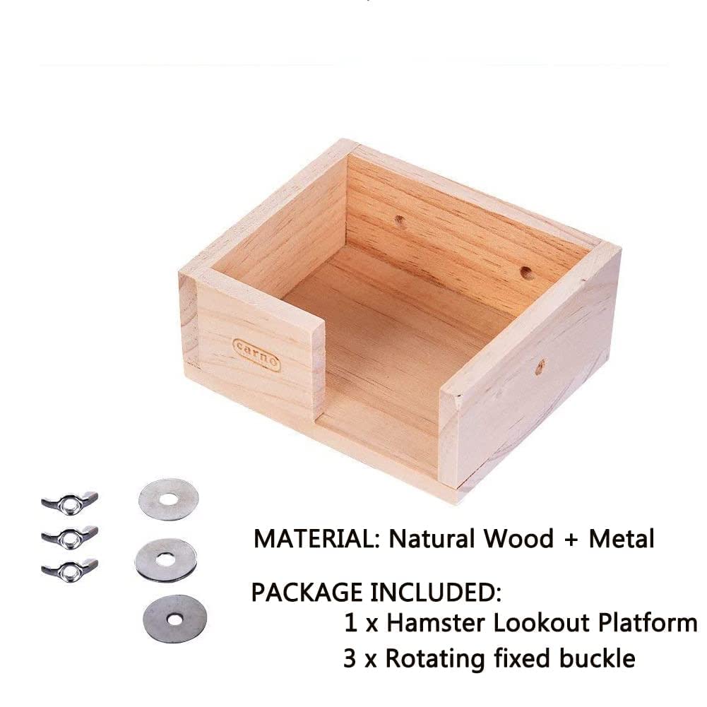Wooden Hamster Platform Cage Accessories V595
