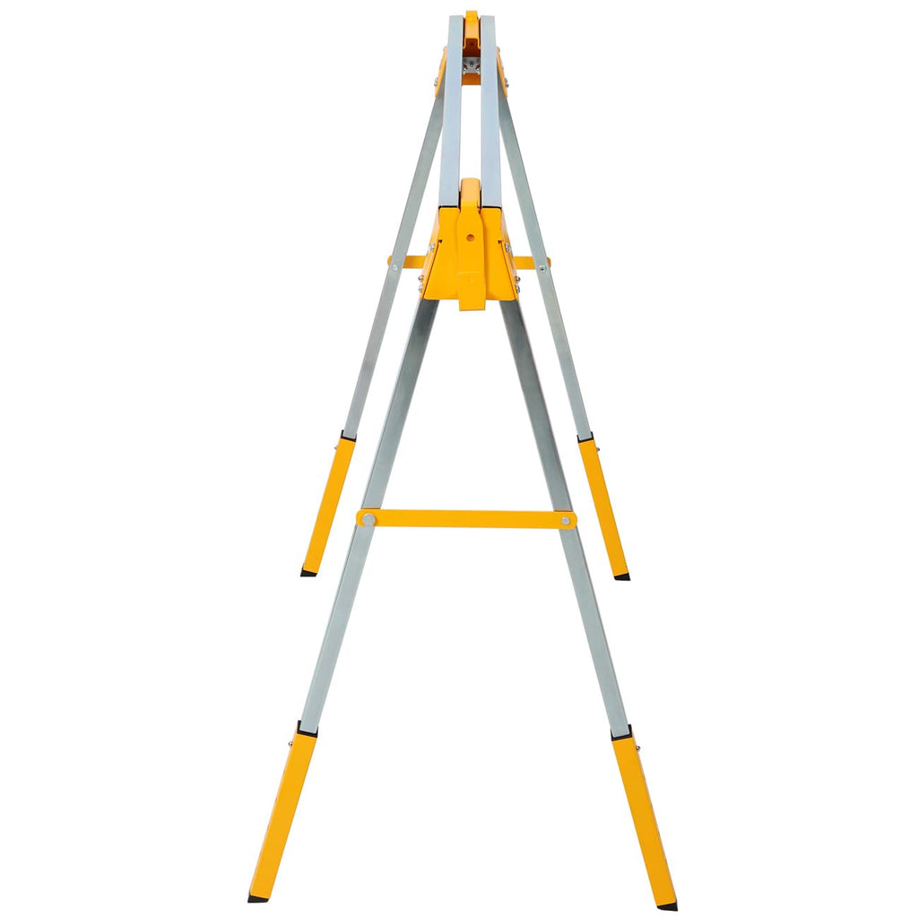 2 Pack Adjustable Height Folding Steel Sawhorse B980