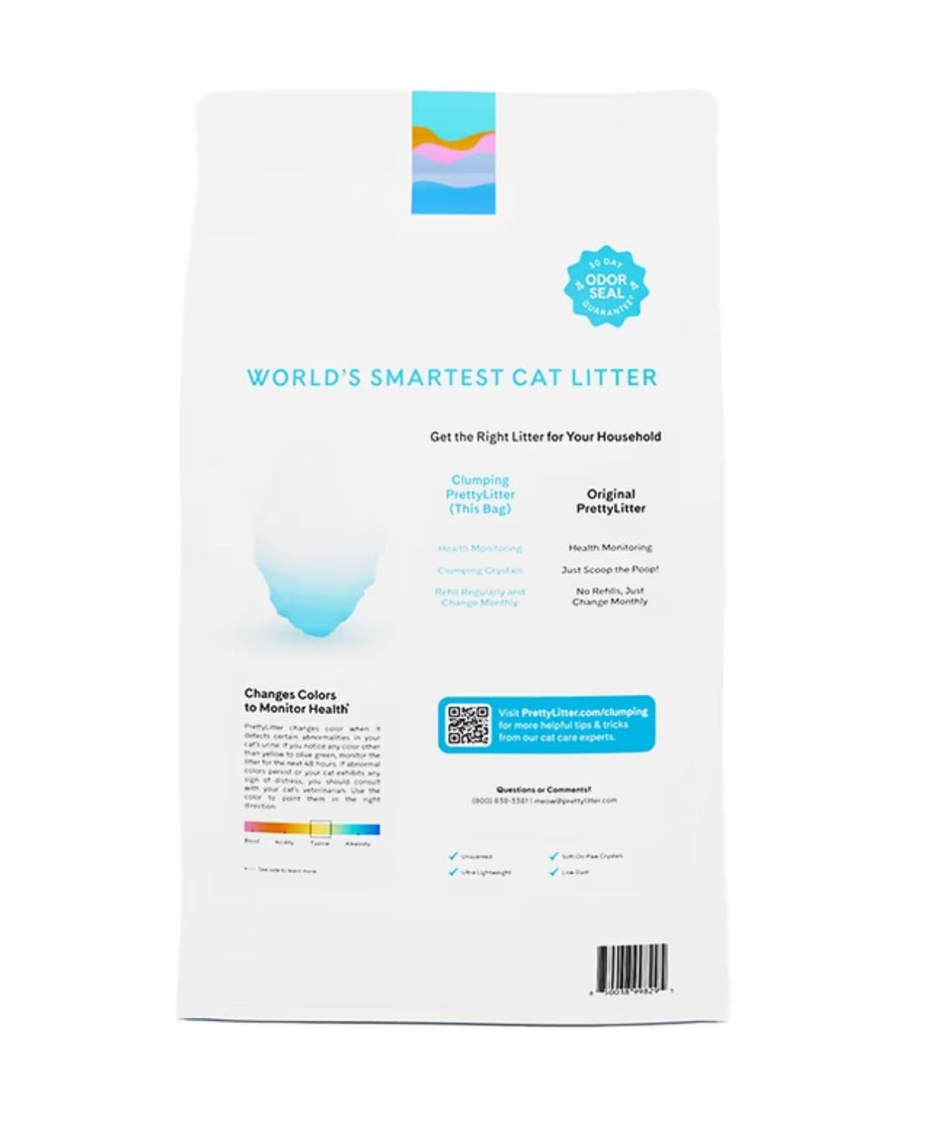 8 Lb Non Clumping Crystal Cat Litter V309056