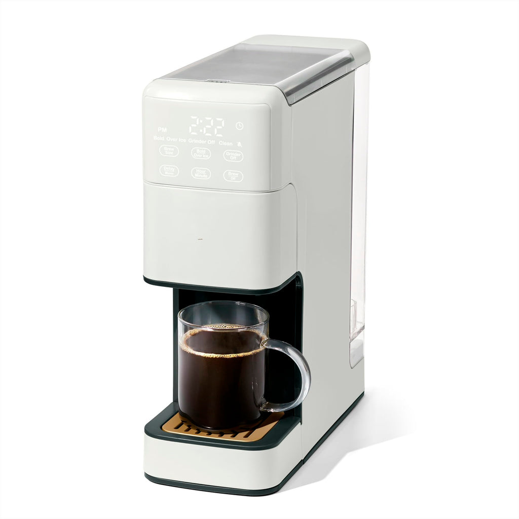 Single Serve Coffee Maker with Burr Grinder U7715