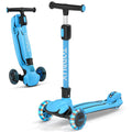 Light Up 3 Wheel Folding Kids Scooter with Adjustable Height F7366