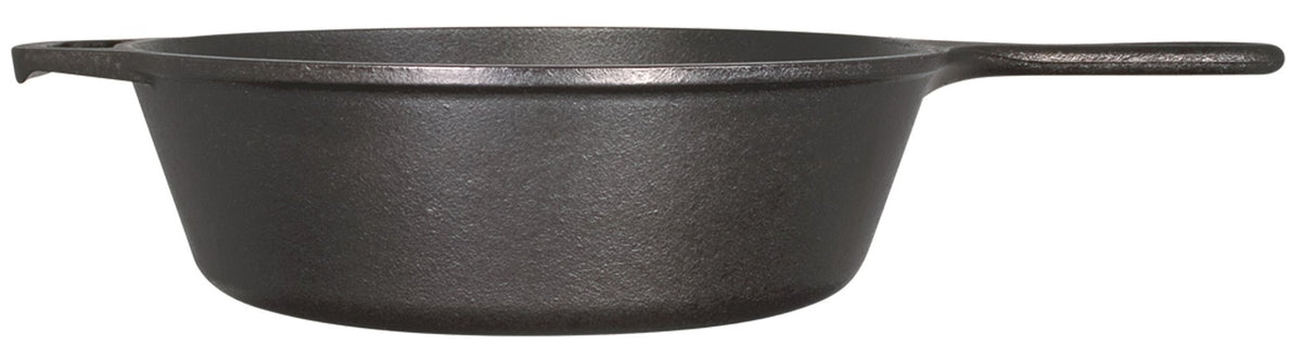 Cast Iron Deep Skillet with Tempered Glass Lid E9262