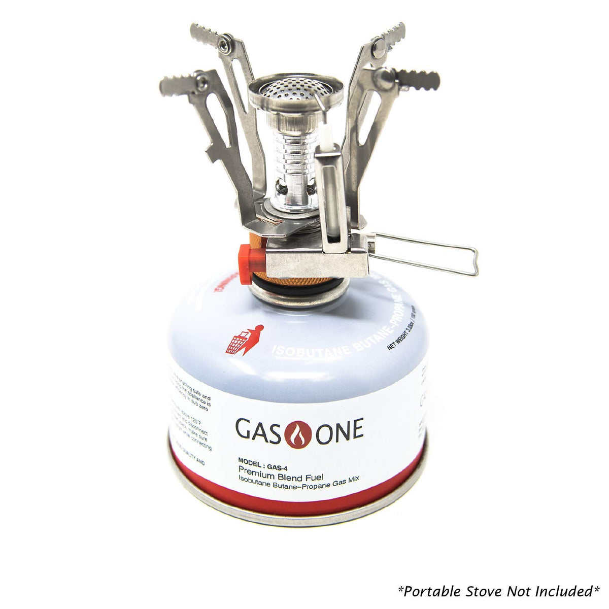 Camping Fuel Isobutane Fuel Canister 100g 4 Pack N352