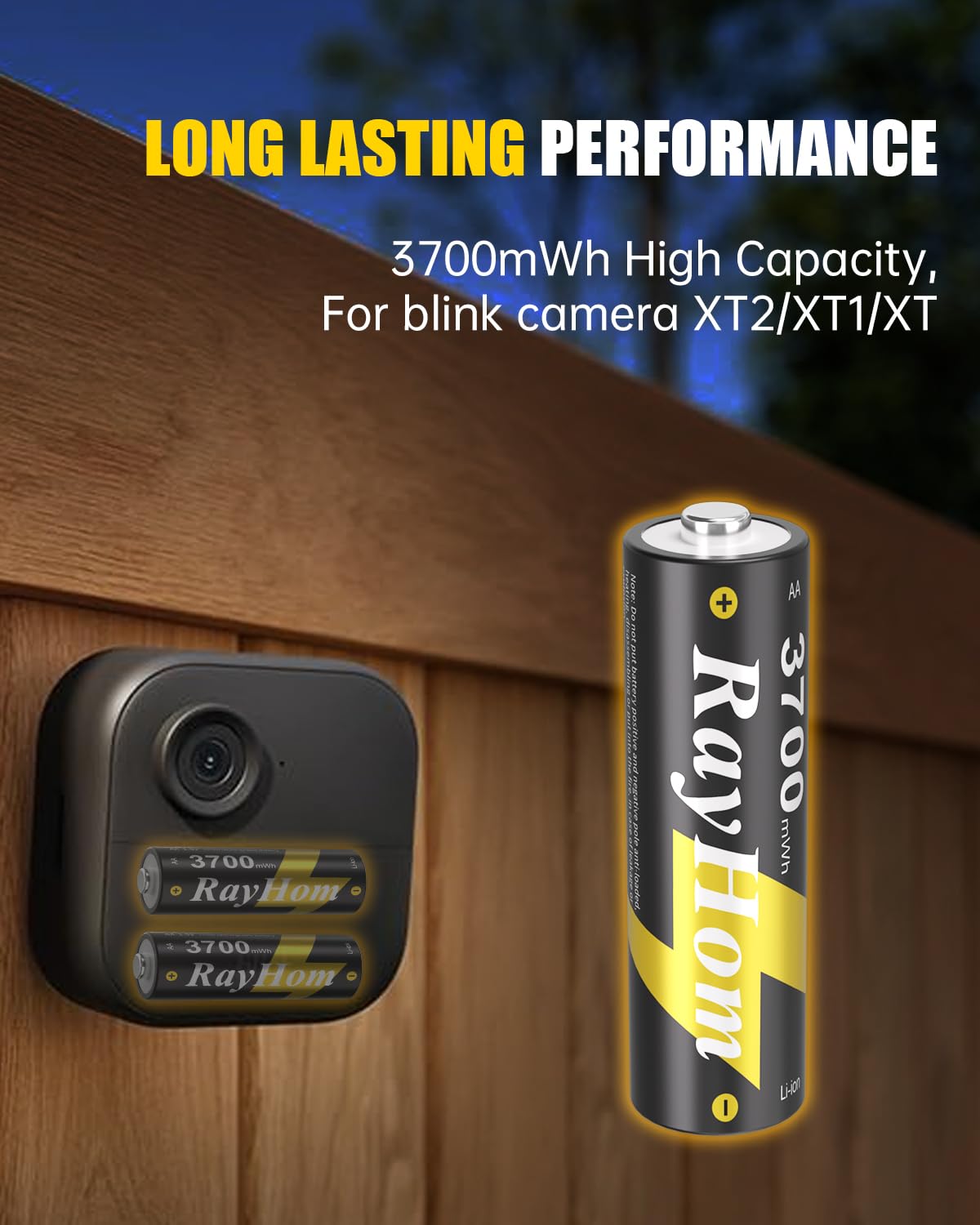 12 Pack Rechargeable AA Lithium Batteries with Charger M5639
