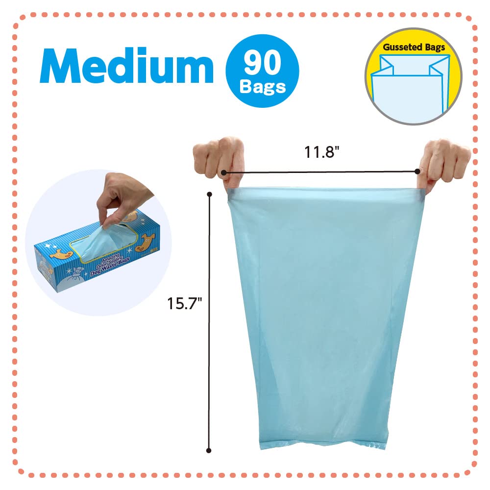 Unscented Dog Poop Bags 180 Count D380482