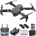 Foldable RC Quadcopter Drone with 1080P Camera, 2 Batteries, Carrying Case K274465