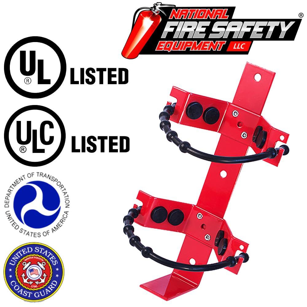 2.5 Lb and 5 Lb Fire Extinguisher Brackets V721