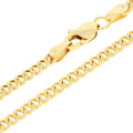 14k Yellow Gold Cuban Chain Necklace R1153