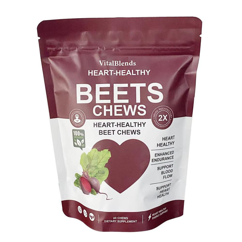 Beet Root Powder Energy Supplement, 60 Count I725593