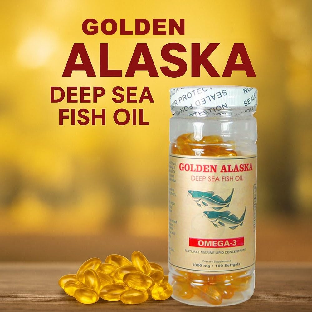 Omega 3 Fish Oil 1000mg 100 Softgels J45017