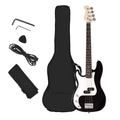 Full Size 4 String Electric Bass Guitar with Bag O3064