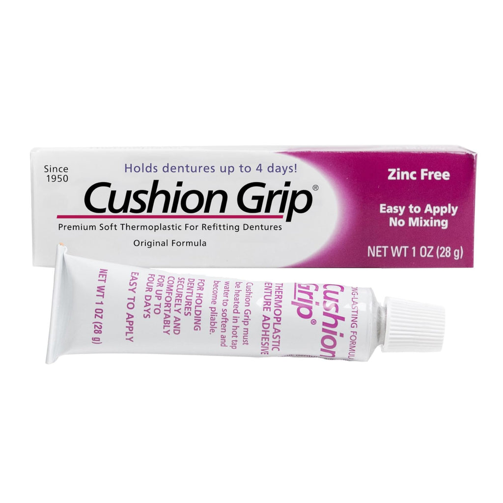 Cushion Grip Thermoplastic Denture Adhesive 1 oz B20209
