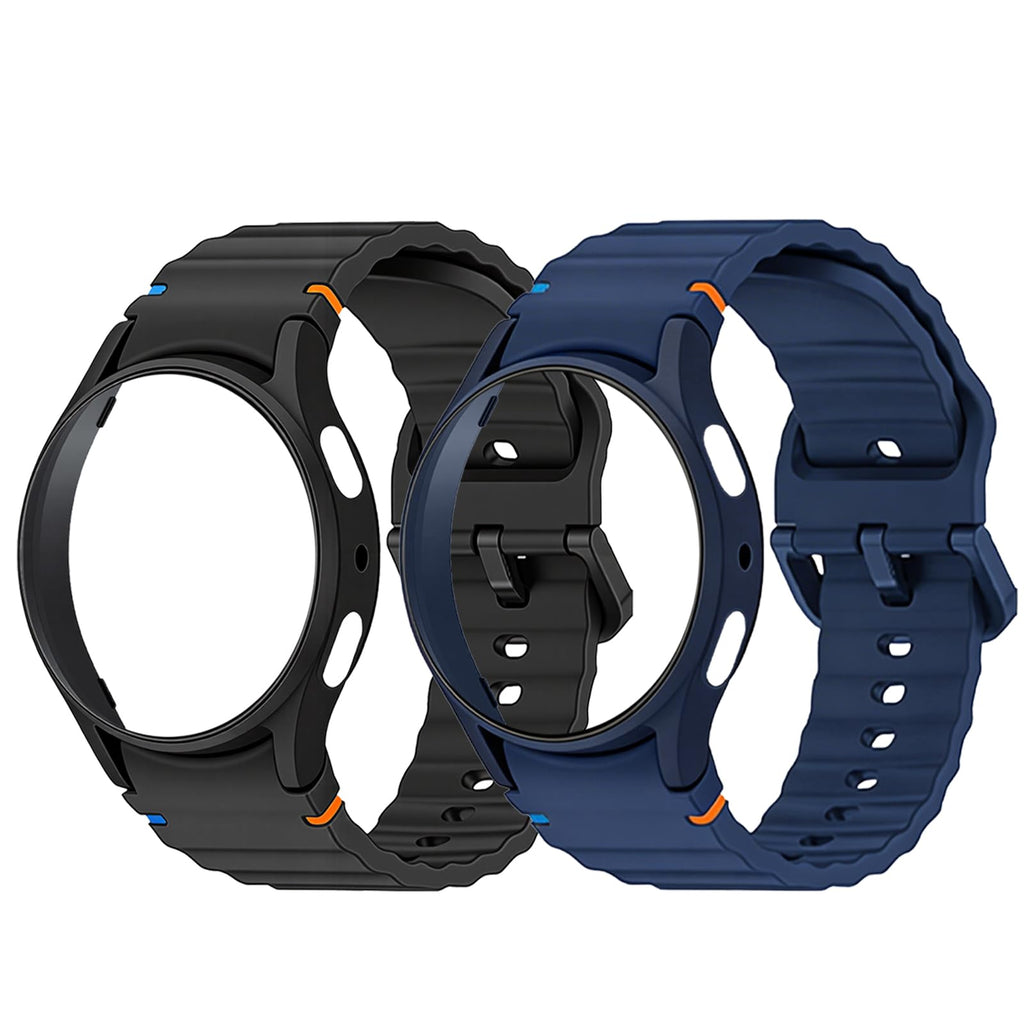 2 Pack Watch Bands & Protector Case U120689