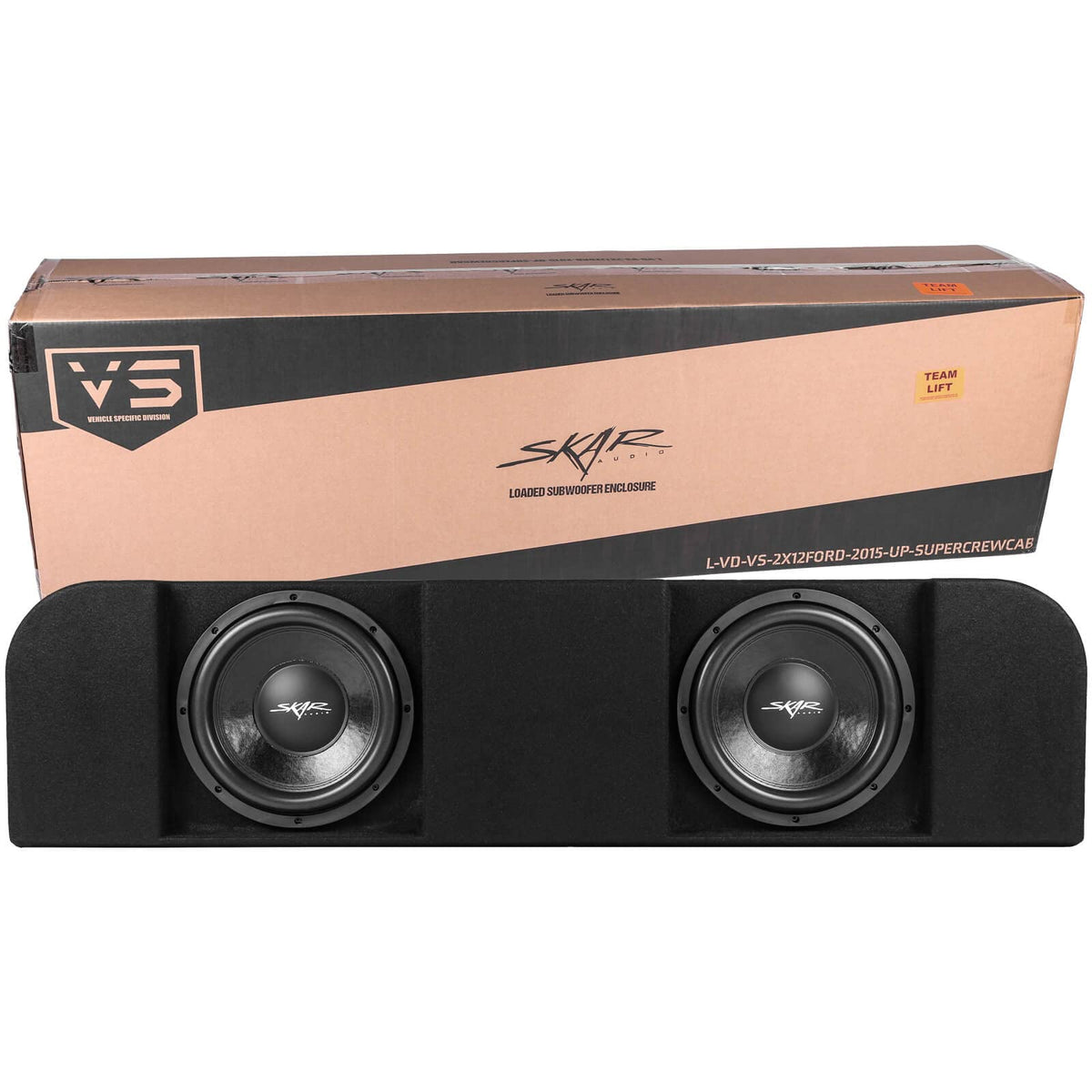 Dual 12" Loaded Subwoofer Enclosure Y31843