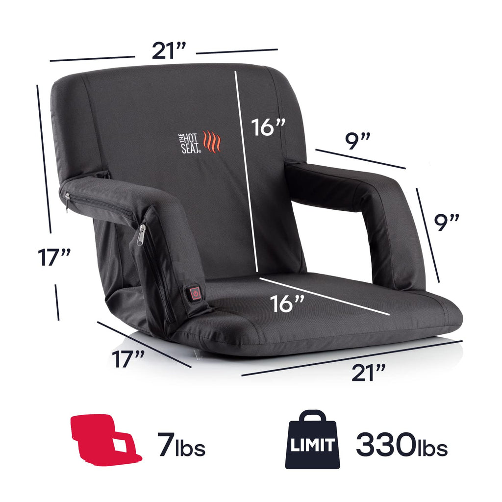 Portable Heated Stadium Seat for Bleachers S65896