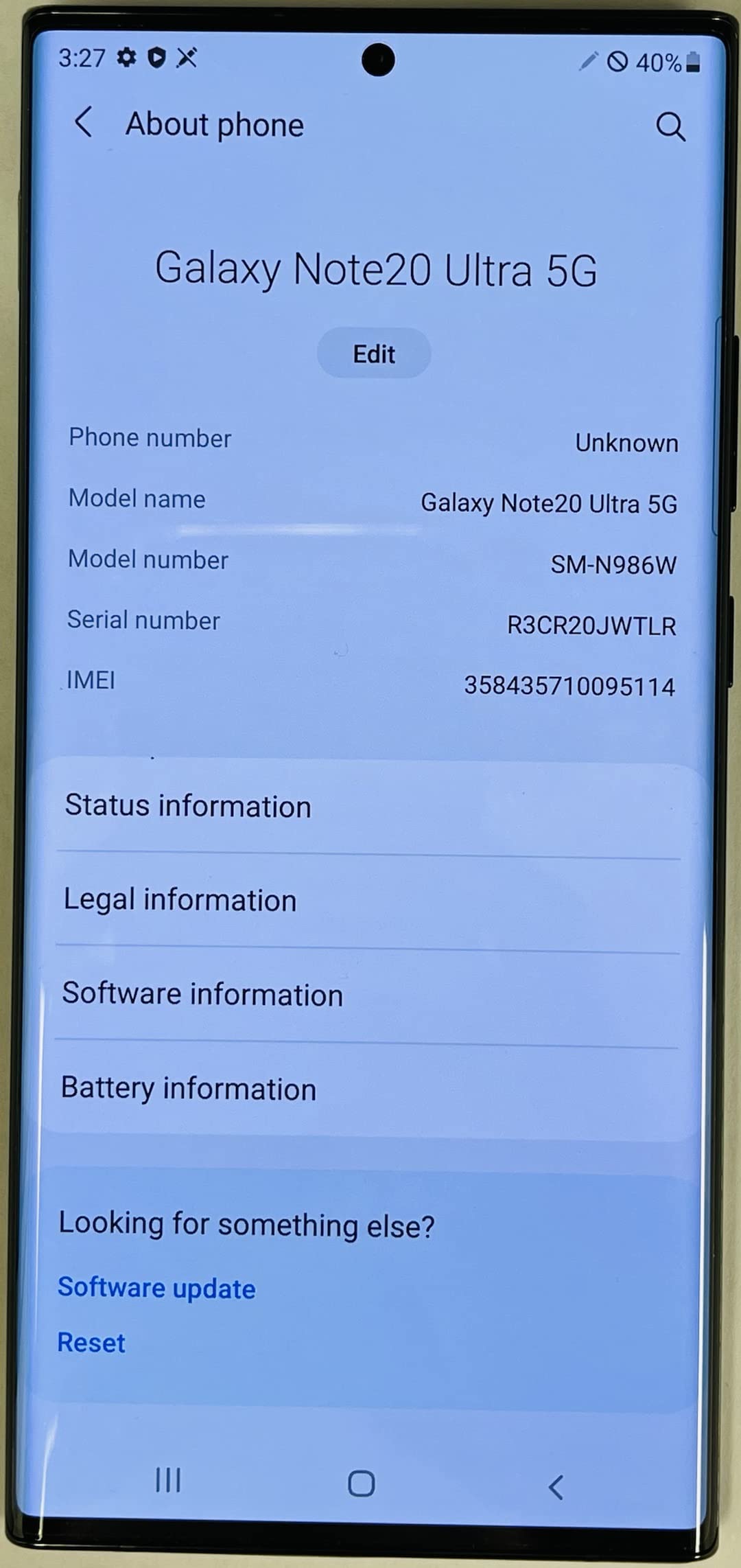 128GB Mystic Black Unlocked Smartphone O67989