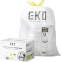21 Gallon 60 Count Drawstring Unscented Trash Bags A507