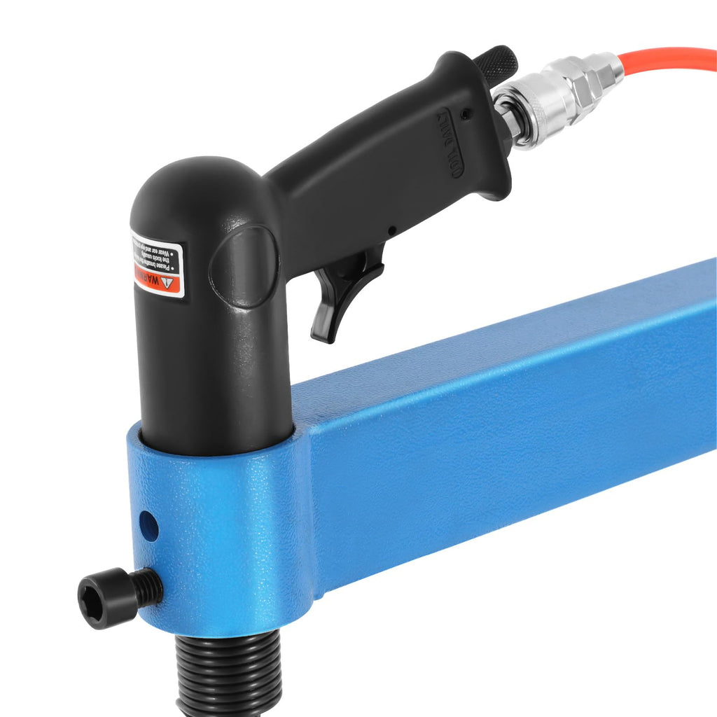 Pneumatic Planishing Hammer Metal Shrinker Stretcher with Stand & Pedal M80877