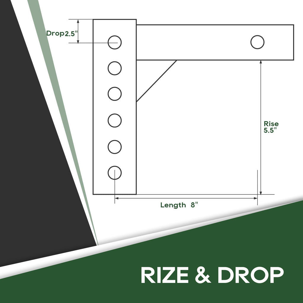 Replacement Weight Distribution Hitch Shank R6152
