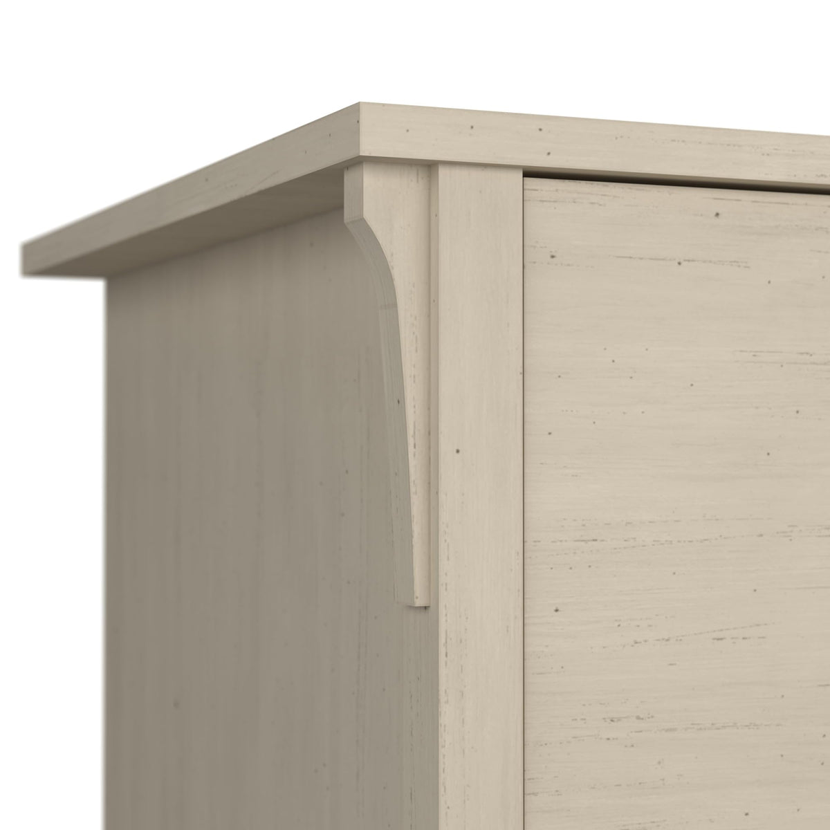 Small Computer Desk with Hutch D4306