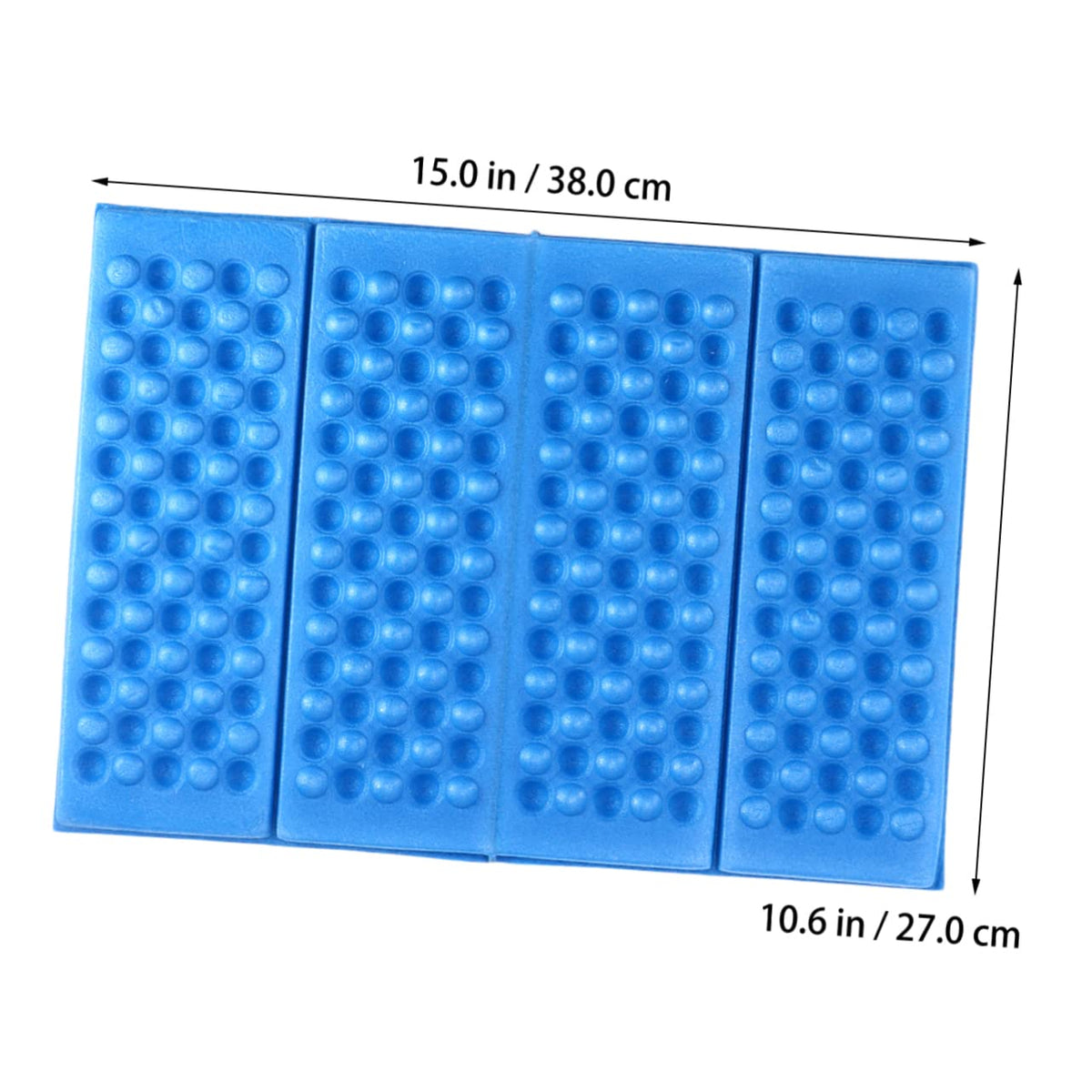 2 Pcs Folding Camping Seat Cushions with Storage Bag Z936