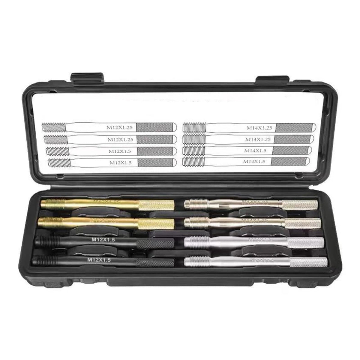 8 Piece Wheel Hanger Alignment Pin Set M12x1.25 M12x1.5 M14x1.25 M14x1.5 Y4660