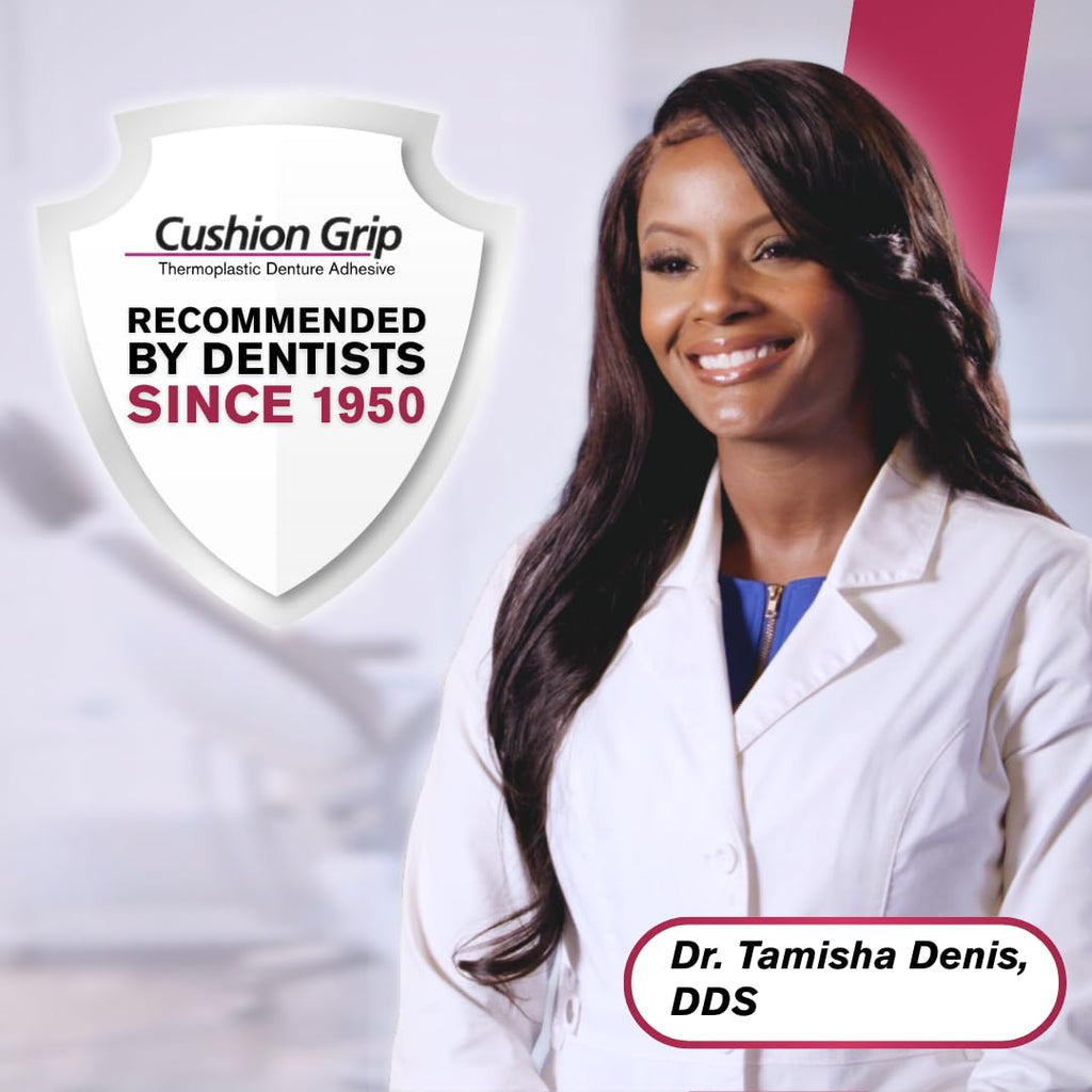 Cushion Grip Thermoplastic Denture Adhesive 1 oz B20209