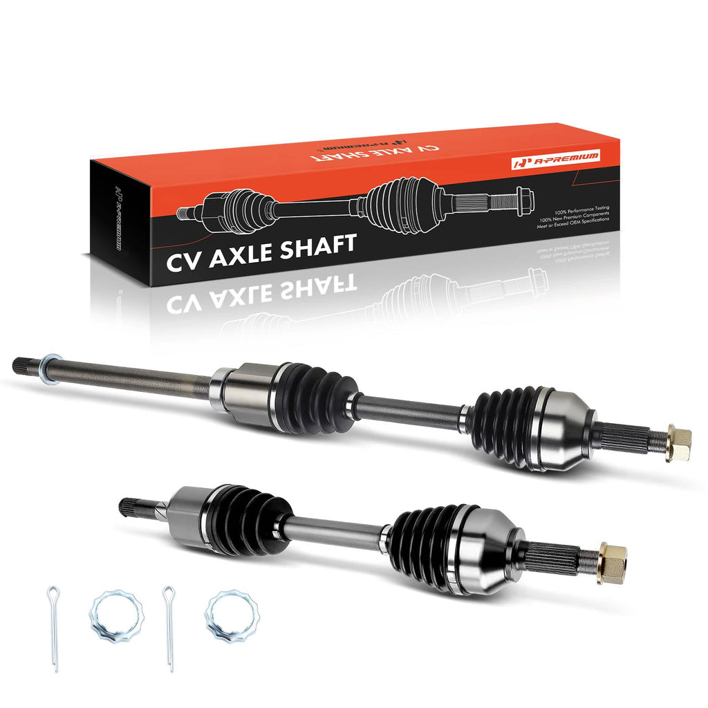 Set of 2 Front CV Axle Shaft Assembly A758