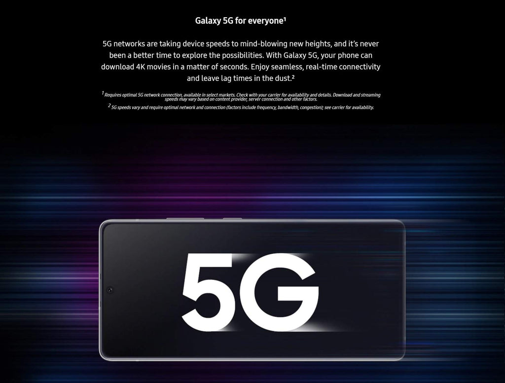 5G 128GB 6GB Prism Cube Black Smartphone D467