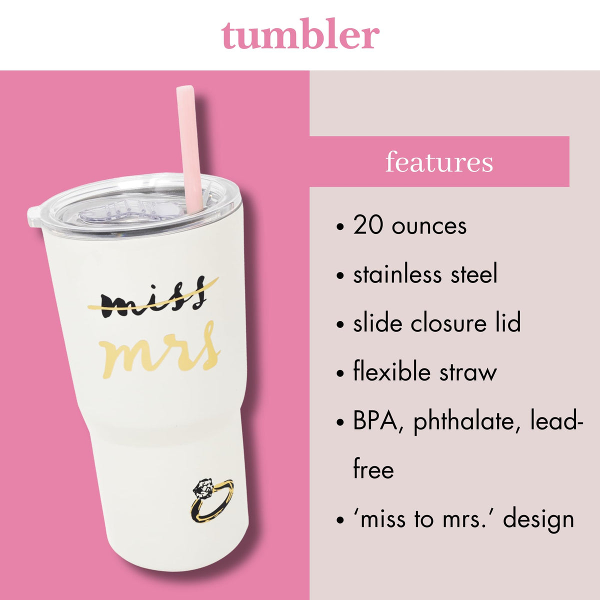 20 oz Insulated Tumbler F463548