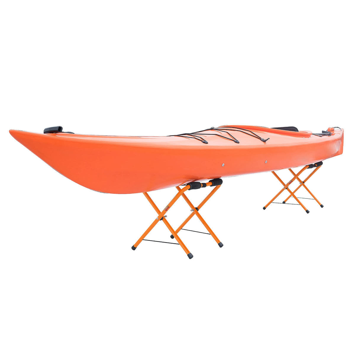 Orange Set of 2 Kayak Storage Racks X4885