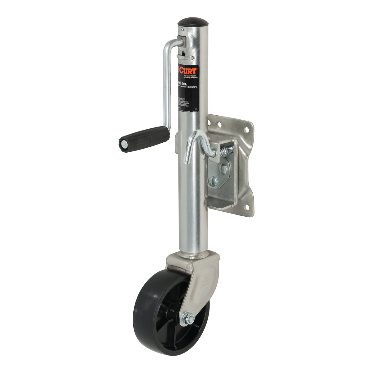 Marine Boat Trailer Jack with 6-Inch Wheel B75666