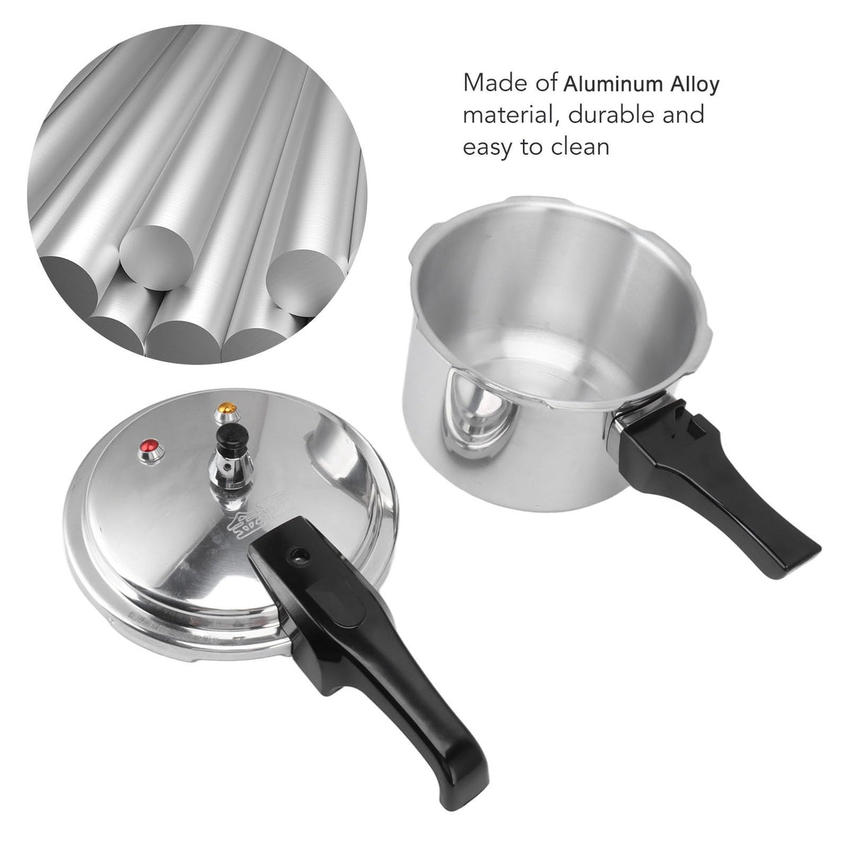 3L Stainless Steel Pressure Cooker M8255