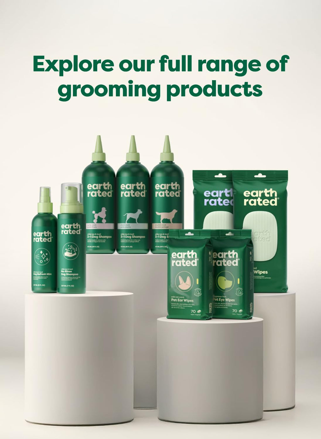 Waterless Shampoo & Conditioner, White Tea & Basil, 7 oz Z6969