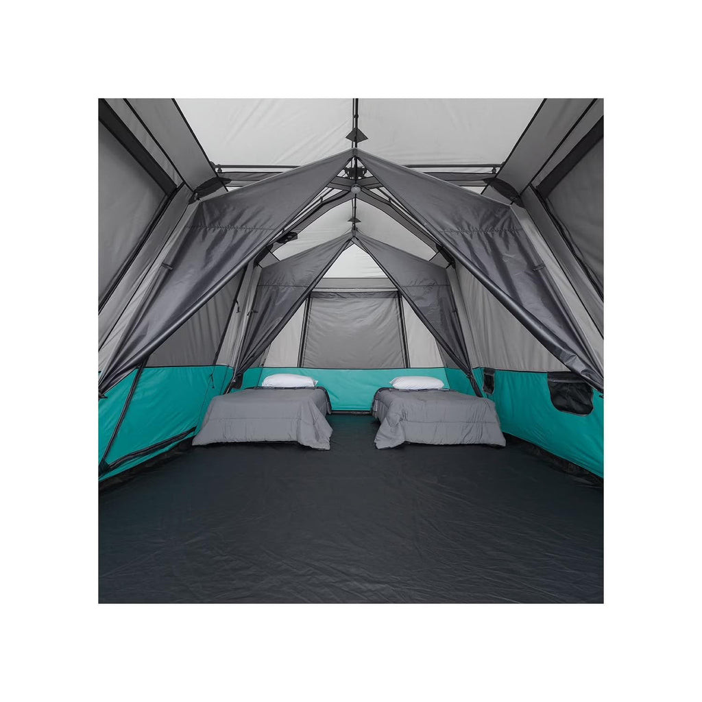 12 Person Lighted Instant Cabin Tent 18' x 10' M7986
