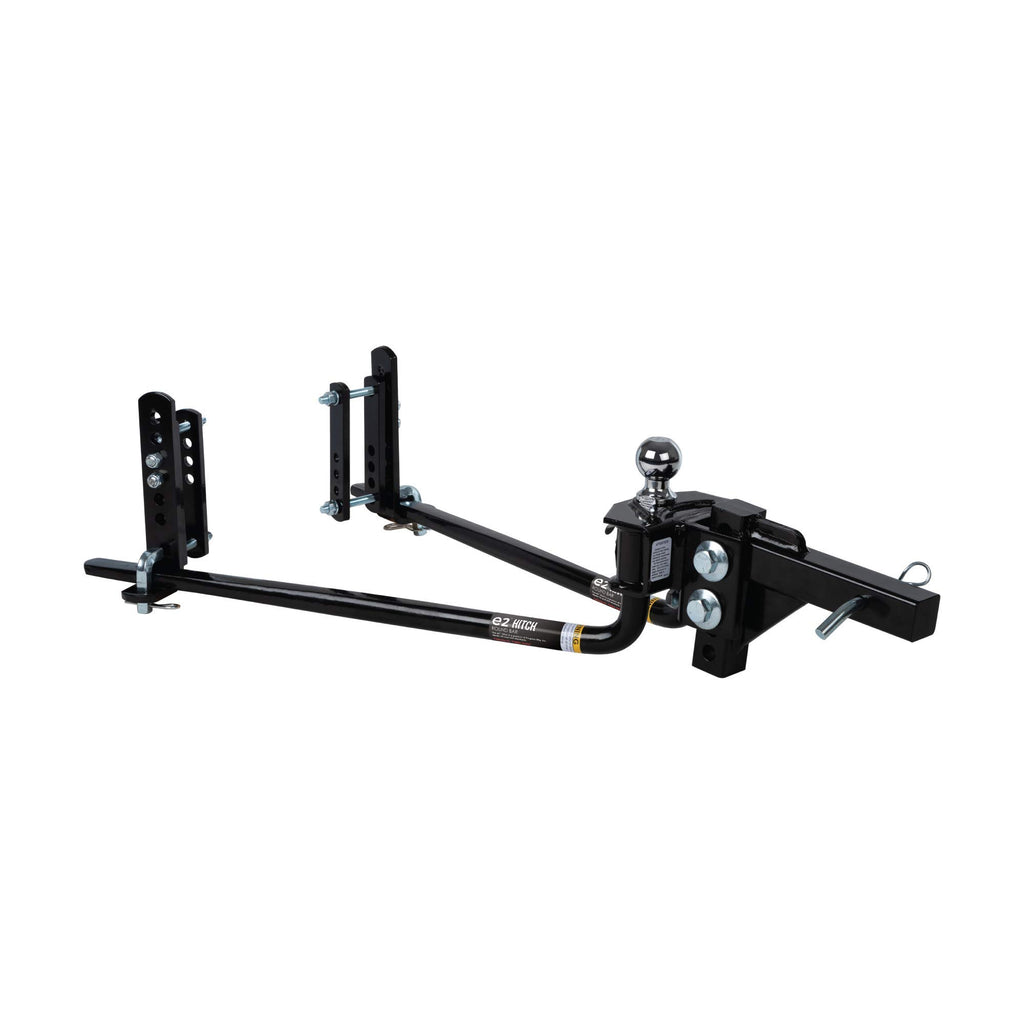 2-Point Sway Control Round Bar Hitch, 8,000 Lbs Trailer Weight Rating L207