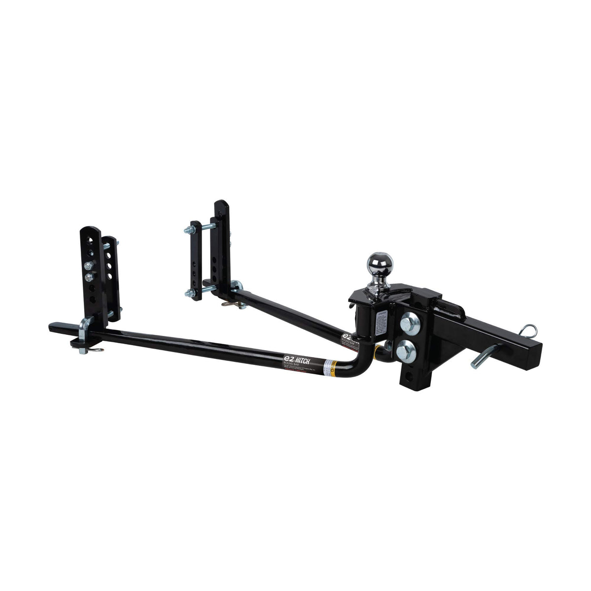 2-Point Sway Control Round Bar Hitch, 8,000 Lbs Trailer Weight Rating L207