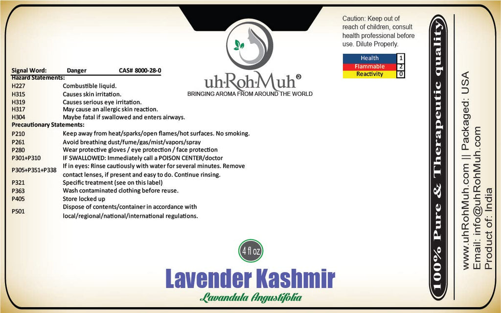 Lavender Essential Oil 4oz Z657012