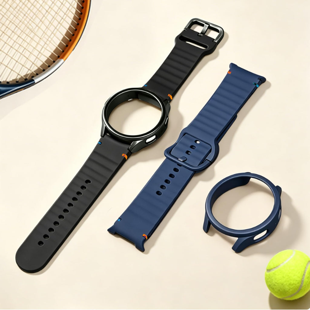 2 Pack Watch Bands & Protector Case U120689
