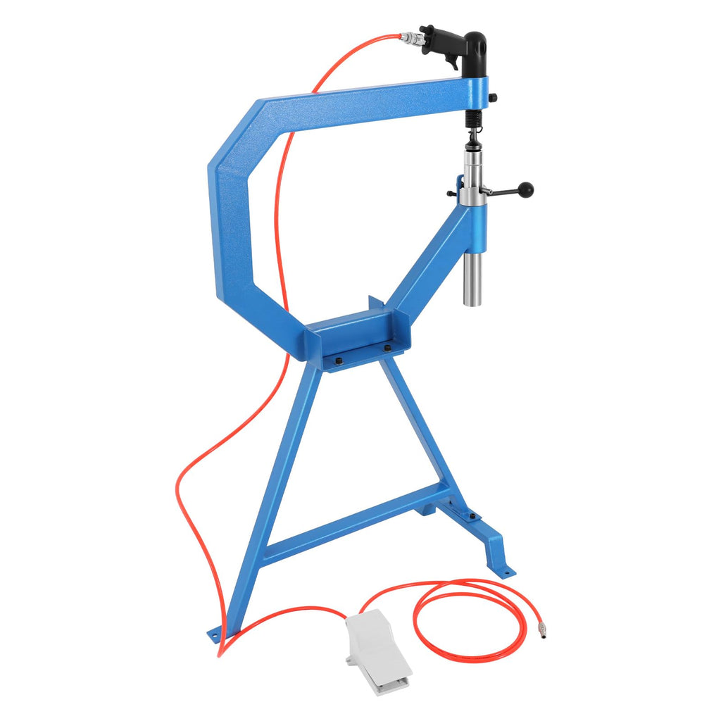 Pneumatic Planishing Hammer Metal Shrinker Stretcher with Stand & Pedal M80877