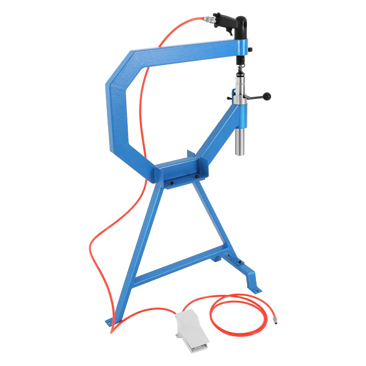 Pneumatic Planishing Hammer Metal Shrinker Stretcher with Stand & Pedal M80877