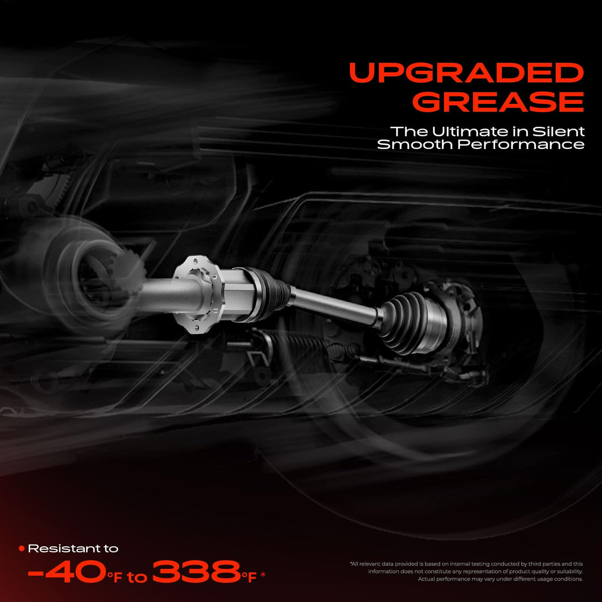 Set of 2 Front CV Axle Shaft Assembly A758